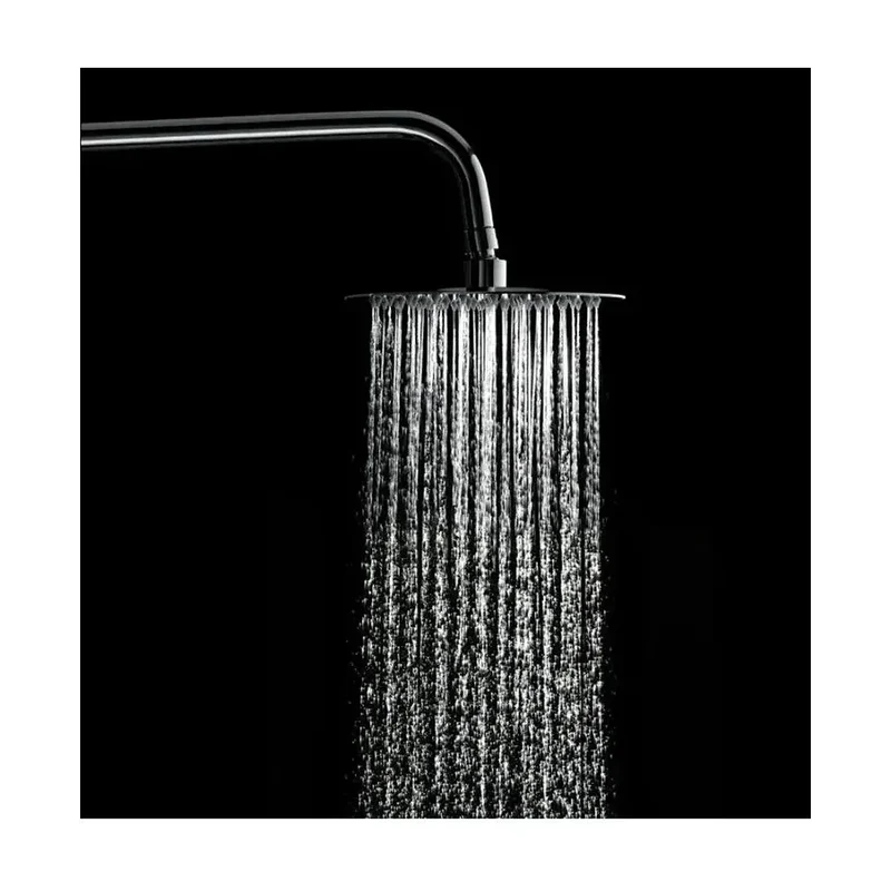 Conjunto de ducha empotrado con grifo monomando y acabado cromado stick Milos de Imex