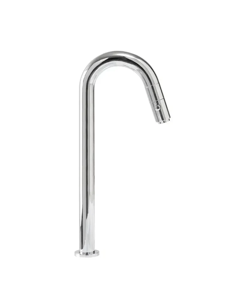 Grifo de lavabo de caño alto con mando integrado para controlar la temperatura IO´S-5 de GME