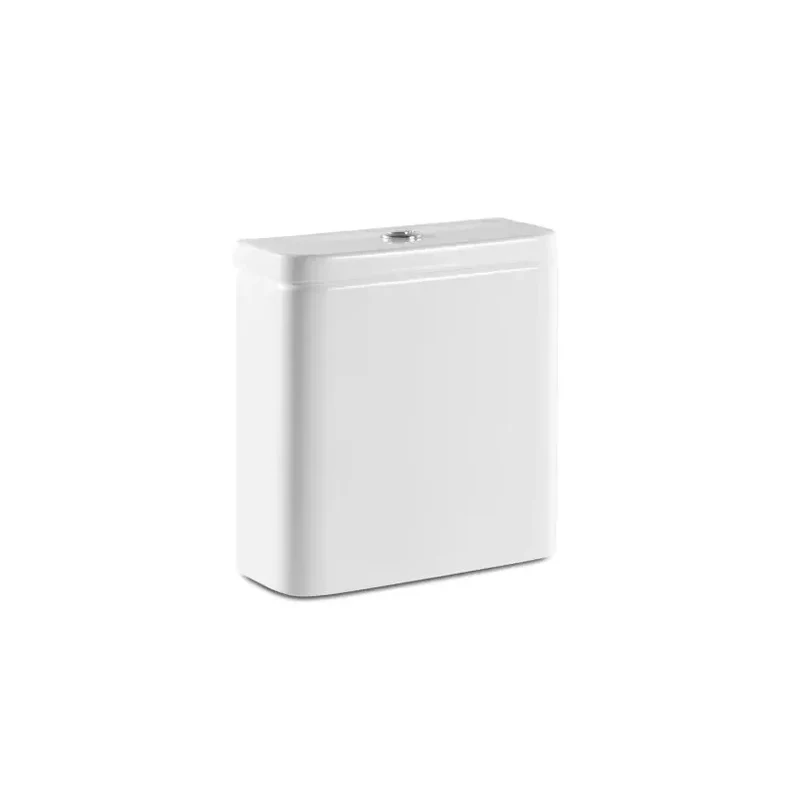 Inodoro de Pie Completo Roca The Gap Square, Salida Dual, Blanco
