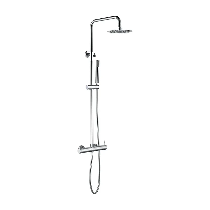 Grifo monomando para bidé con tecnología cold open hecho de latón con acabado negro metalizado Genova de Imex