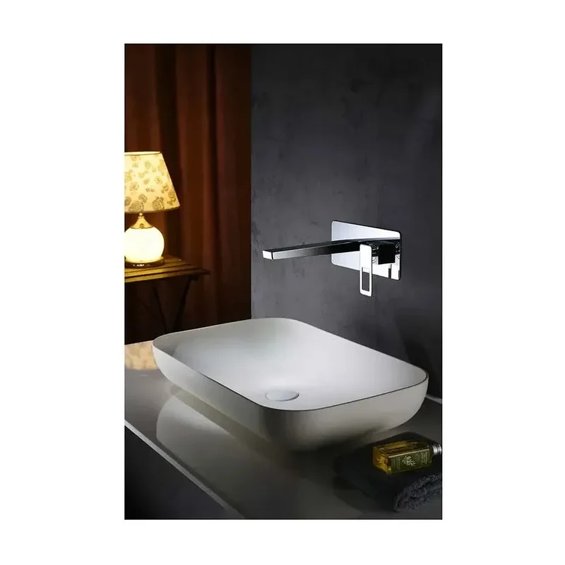 Grifo empotrado para lavabo fabricado en latón cromado de diseño moderno Suecia de Imex