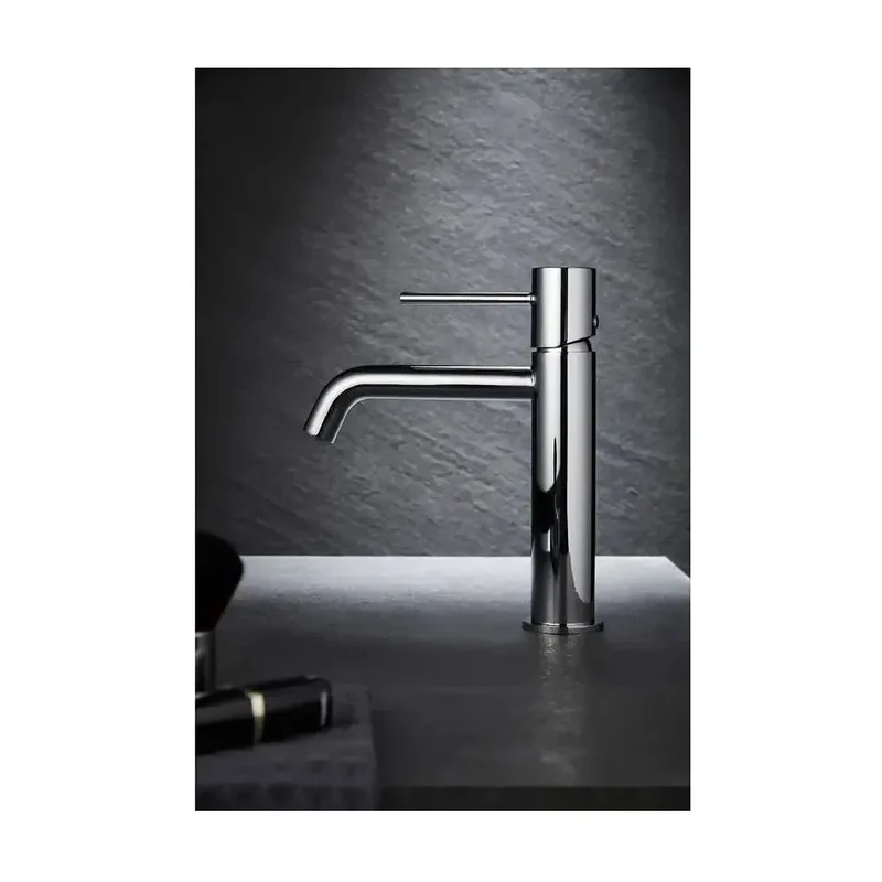 Grifo monomando para lavabo en latón con cartucho de 25 mm y acabado cromo Monza de Imex