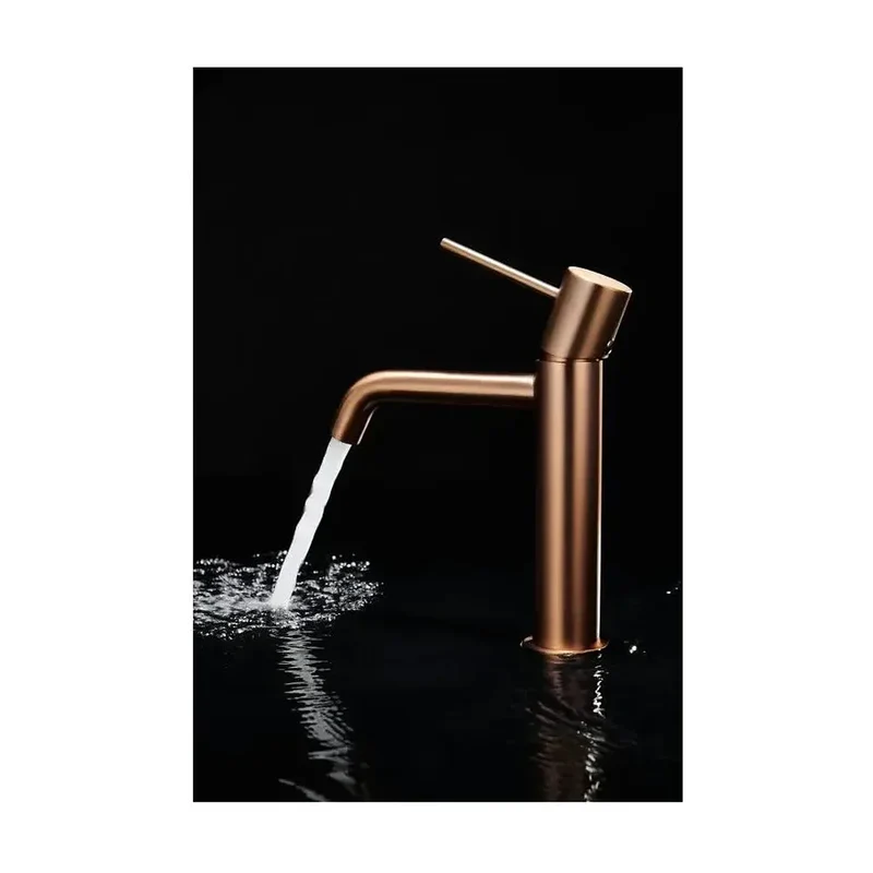 Grifo monomando para lavabo en latón cromado con cartucho de 25 mm de Imex