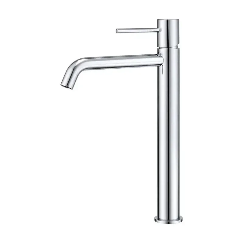 Grifo de lavabo alto cartucho cerámico de 25 mm fabricado en latón cromado Monza de Imex