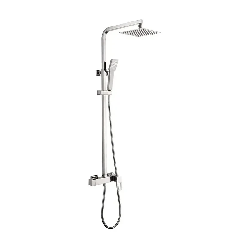 Columna de ducha con una barra de acero inoxidable de acabado cromado Suecia de Imex