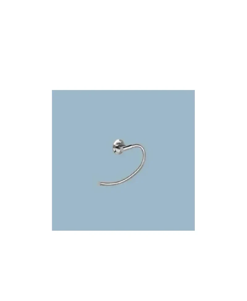 Anilla para baño de acero inoxidable con acabado brillo FOCUS de Aquore