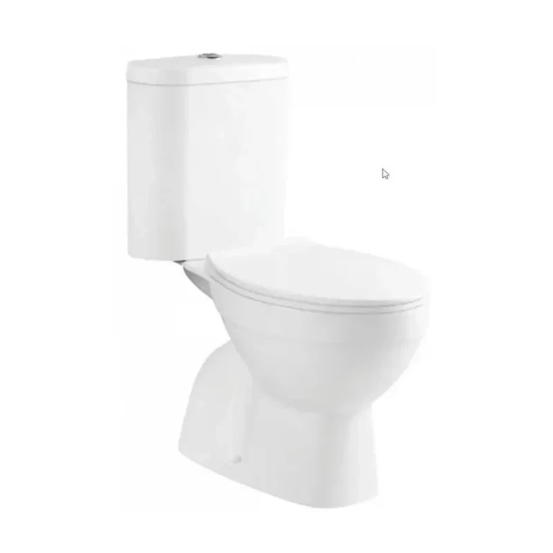 Taza de inodoro de acabado blanco brillo y salida vertical NEW BOLONIA de Aquore