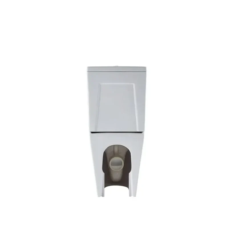 Inodoro Rimless completo con mando a distancia y bidet ajustable de tapa amortiguada blanco de cerámica IWC de Aquore