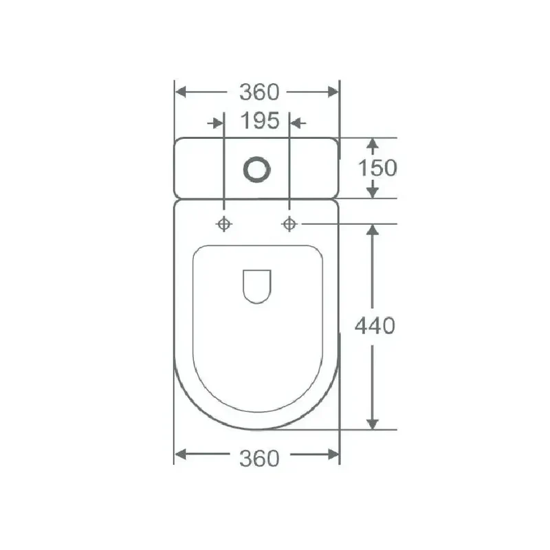 Inodoro Rimless completo con mando a distancia y bidet ajustable de tapa amortiguada blanco de cerámica IWC de Aquore