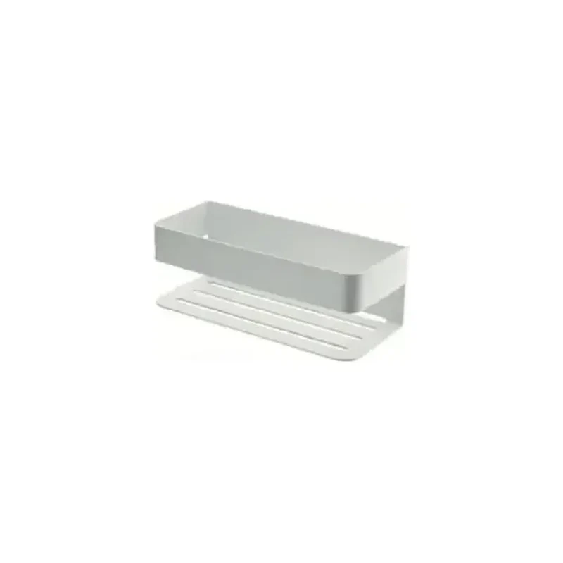 Jabonera frontal de diseño elegante combinada en color blanco mate Mayura de Imex