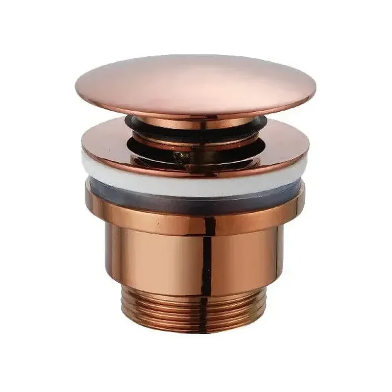 Válvula click-clack lavabo y bidé oro cepillado Imex