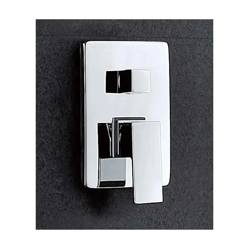 Conjunto para la bañera o ducha con un diseño moderno de acabado cromado Java de Imex