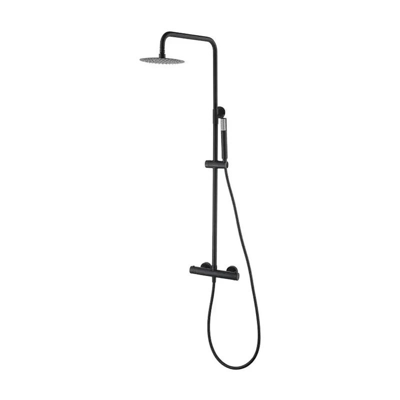 Columna de ducha termostática acero inoxidable Imex