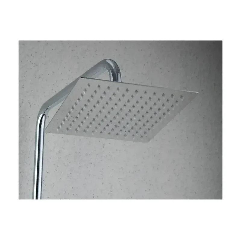 Columna de ducha y bañera de diseño minimalista fabricada en acero inoxidable Liverpool de Imex
