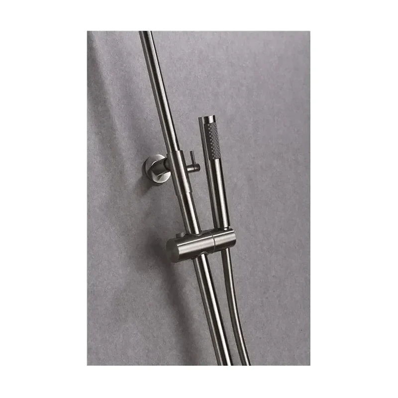 Columna de ducha de acero inoxidable s316 extensible de 88 hasta 125 cm Moscu de Imex