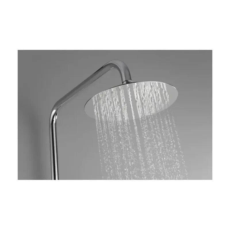 Columna de diseño moderno para ducha monomando con un acabado cromado Belgica de Imex