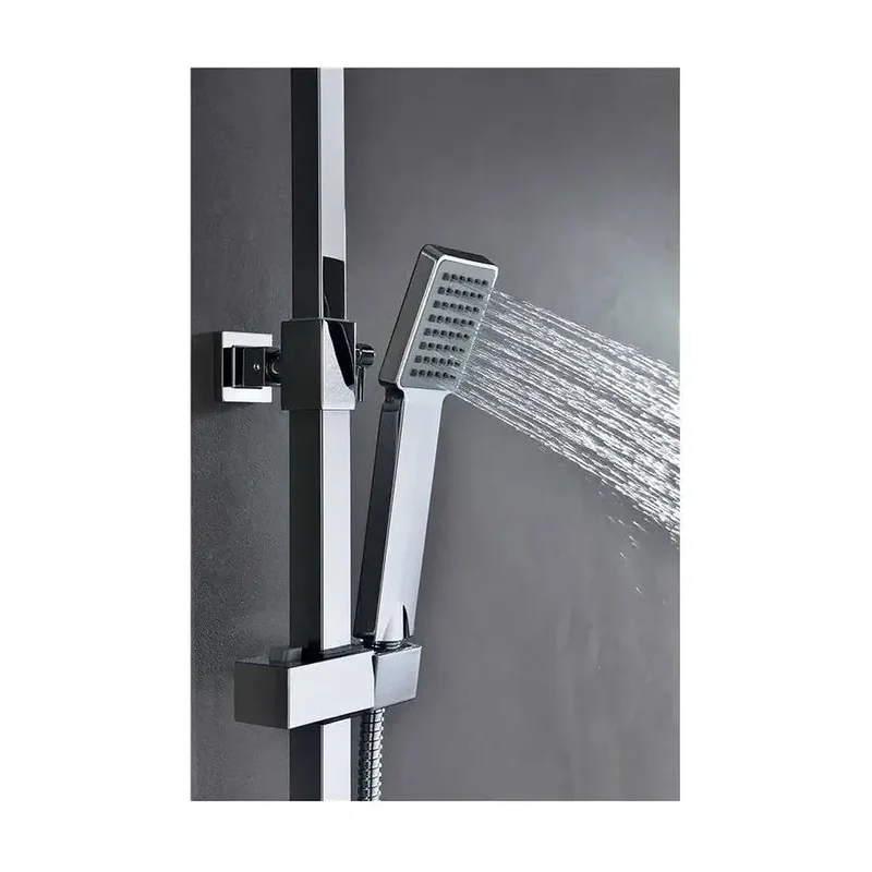 Columna termostática para ducha con un grifo integrado fabricado en latón Vigo de Imex