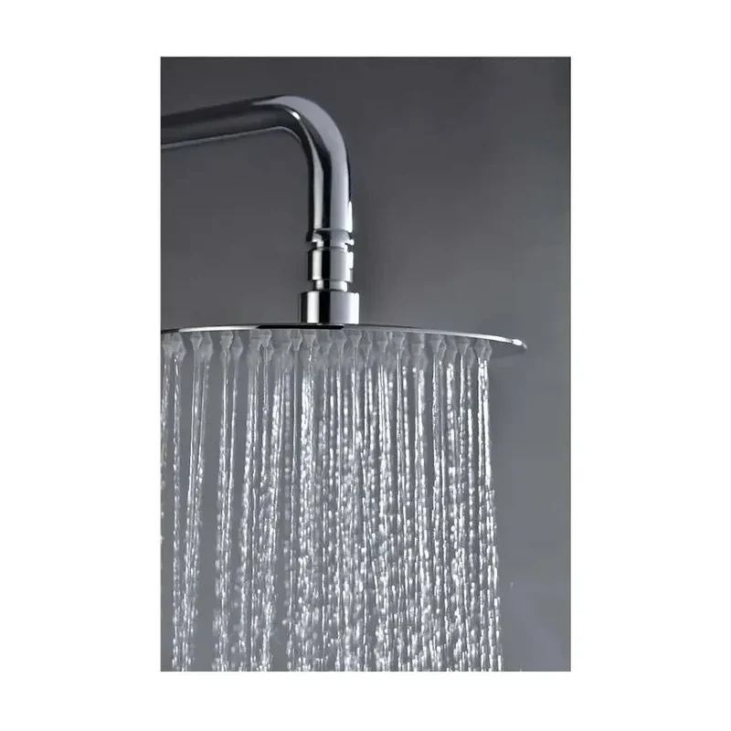 Columna de ducha con grifo termostático de diseño moderno con un acabado cromado Londres de Imex