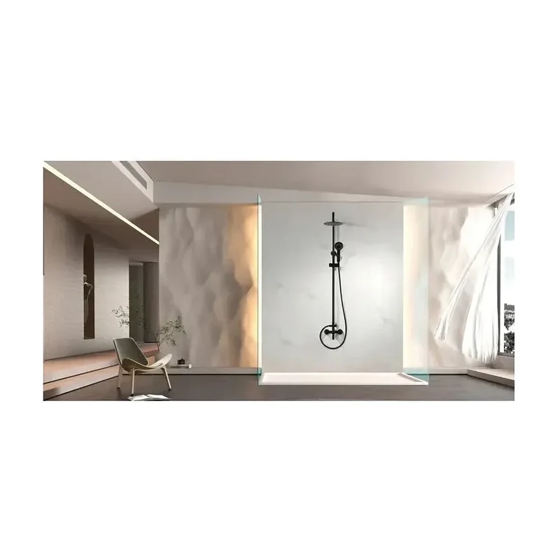 Barra de ducha Imex Roma | Extensible | Negro mate