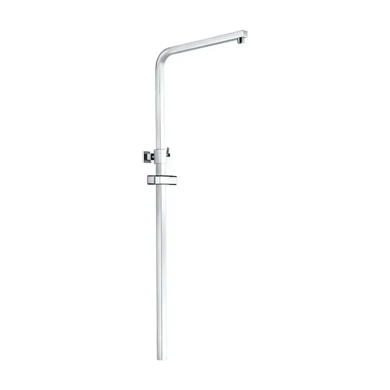 Barra de ducha con un diseño extensible de 86 cm a 126 cm de acabado cromado de Imex