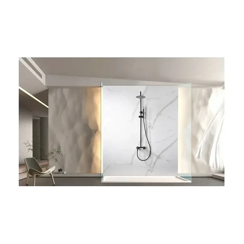 Barra de Ducha Monomando Olimpo de Imex: Acero Inoxidable S304, Acabado Negro Mate y Cartucho Cerámico de 35 mm para una Ducha de Alto Rendimiento