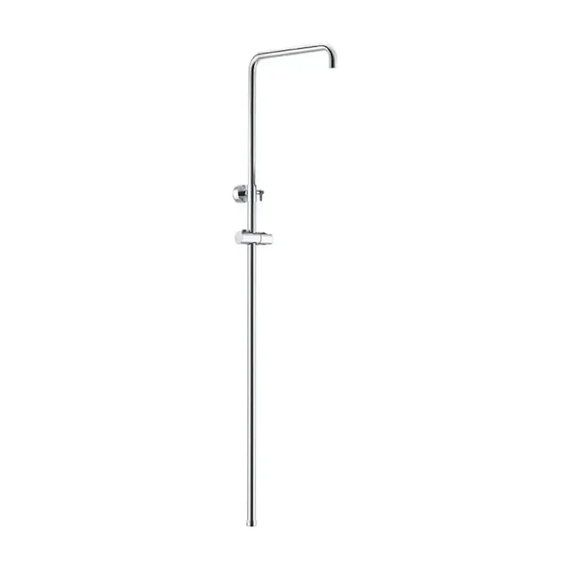 Barra de ducha con un diseño extensible de 115 cm a 165 cm de acabado cromado de Imex