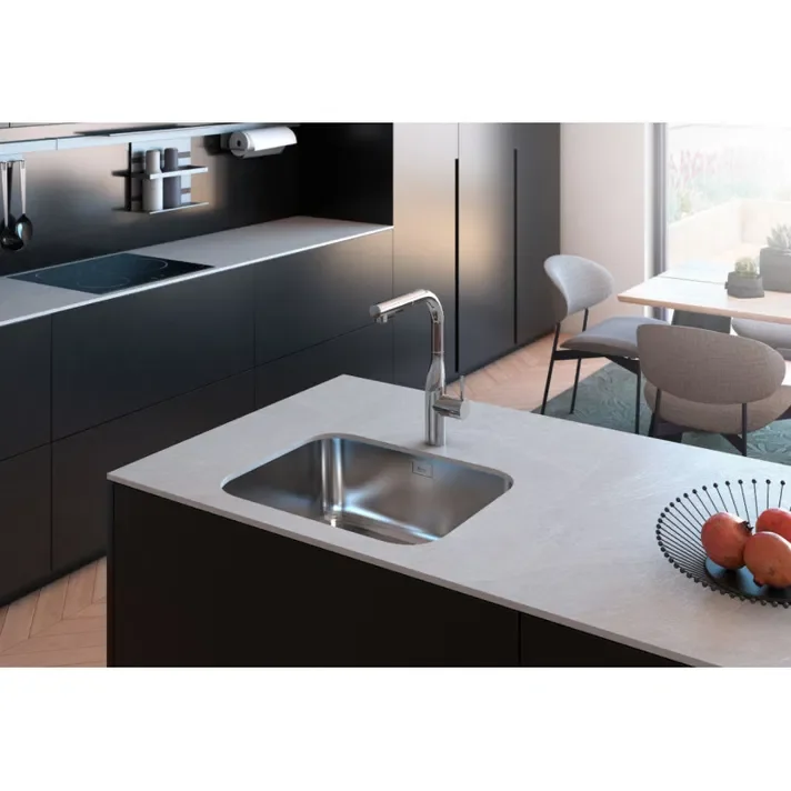 Roca Lisboa A870M10400 – Fregadero, 43 cm