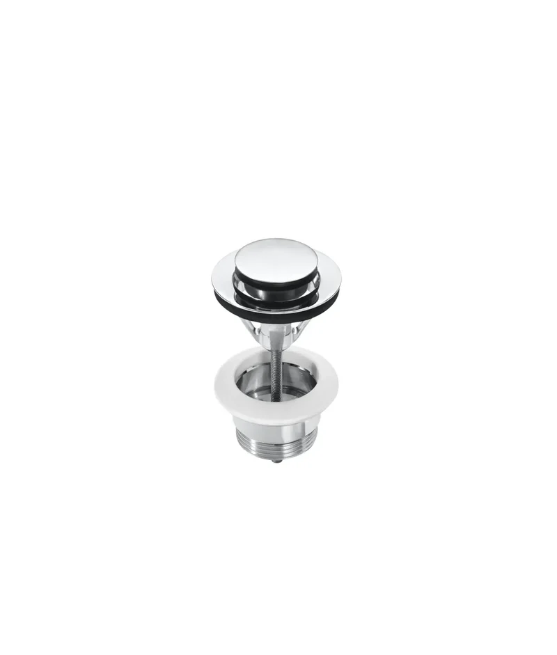 Desagüe de tipo click-clack con tapón adecuado para bidet y lavabo de 4 cm Aqua Roca