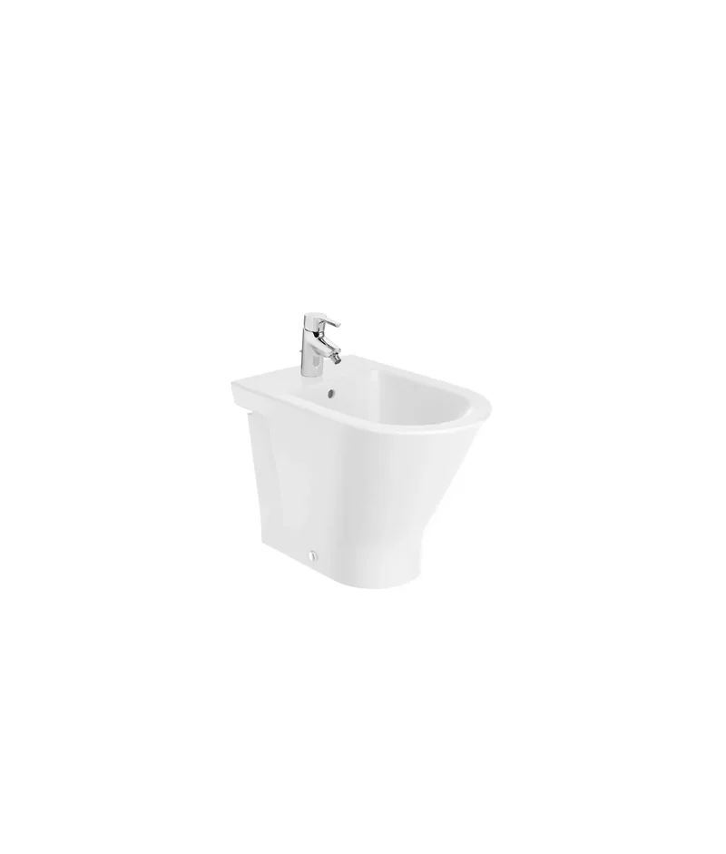 Roca The Gap A3570N7000 – Bidé Adosado a Pared, Blanco, 40 cm