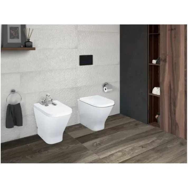 Roca The Gap A35747C000 – Bidé Adosado a Pared, Blanco