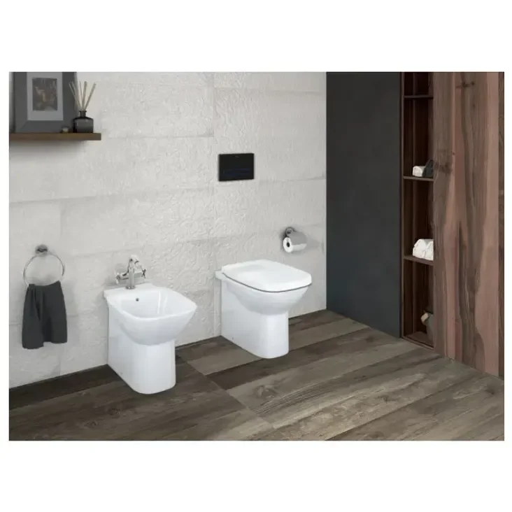 Roca Debba A355997000 – Bidé Compacto, Blanco, 35,5 cm