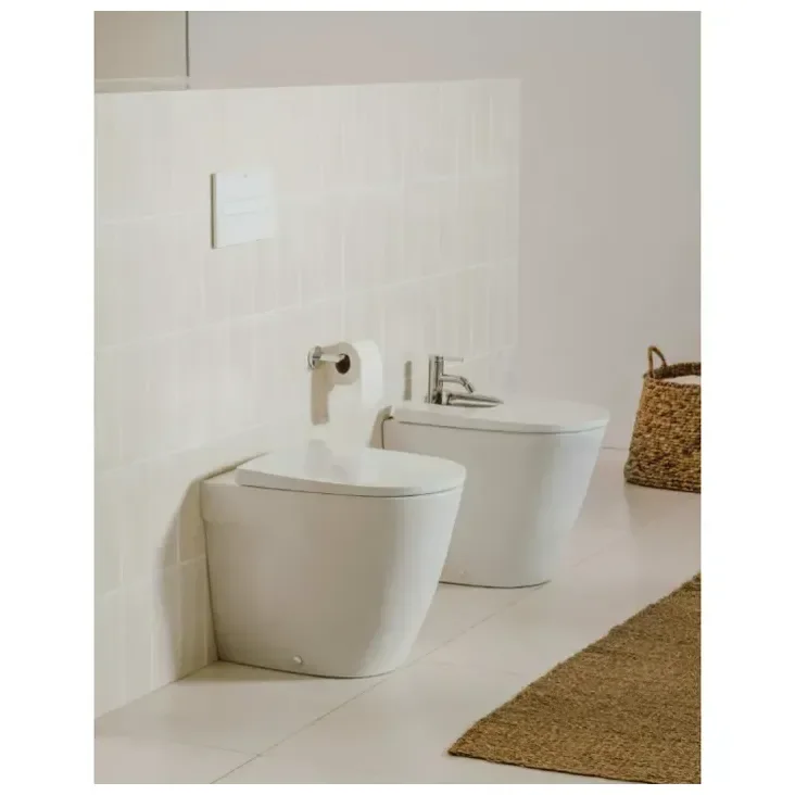 Roca Ona A357687000 – Bidé Compacto, Blanco, 36 cm