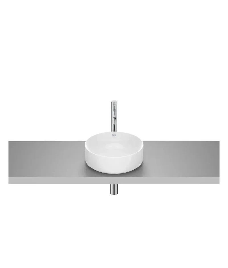 Roca Ona A32768J000 – Lavabo Sobre Encimera, Blanco