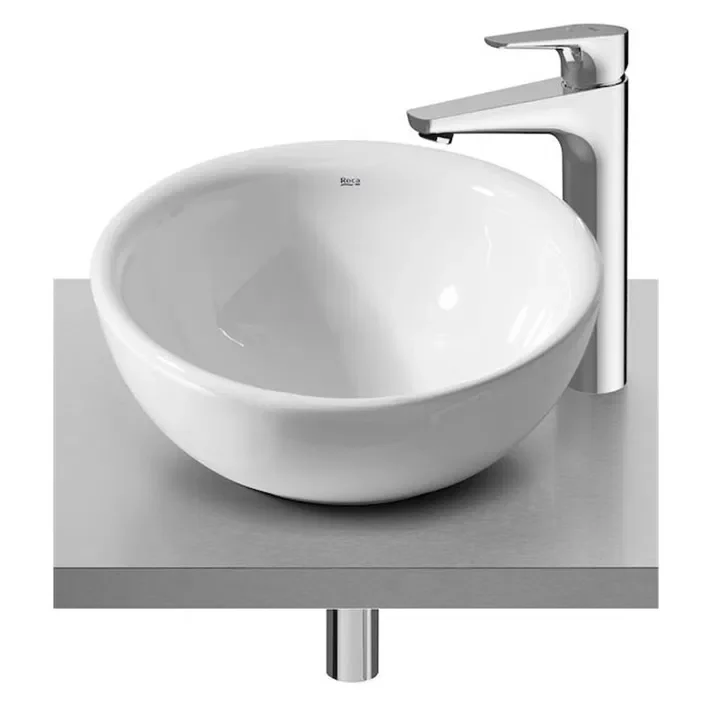 Roca Bol A327876000 – Lavabo Sobre Encimera, Blanco, 42 cm