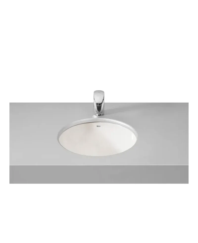 Roca Foro A327884000 – Lavabo Sobre Encimera, Blanco, 41 cm