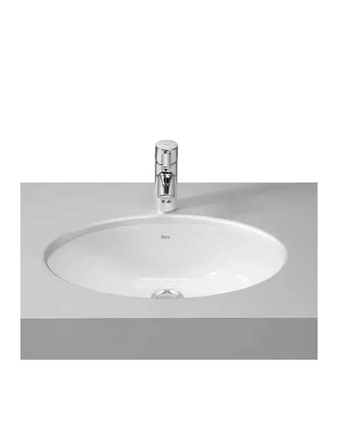 Roca Neo Selene A322307000 – Lavabo Bajo Encimera, Blanco, 51 cm