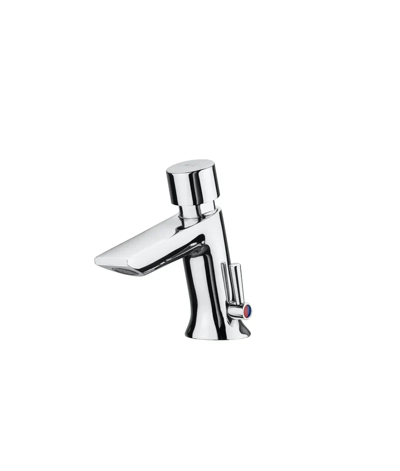Roca Instant A5A3177C00 – Grifo de Lavabo, Temporizado, Cromado