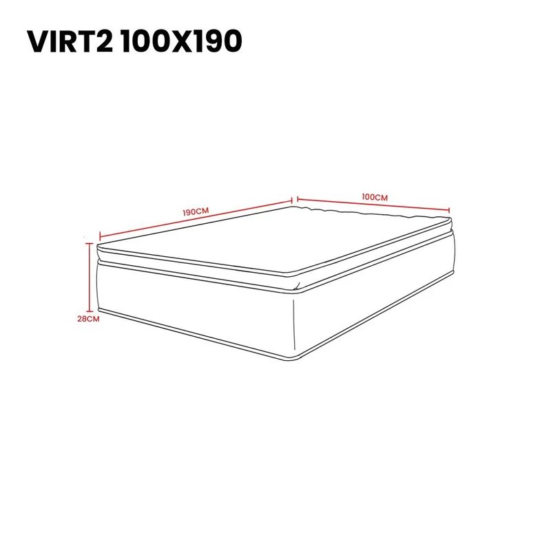 Combo Joedi de Cama y Colchón Sencillo para Habitación