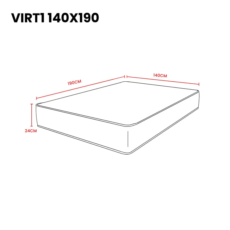 Combo Cain de Cama y Colchón Doble para Habitación