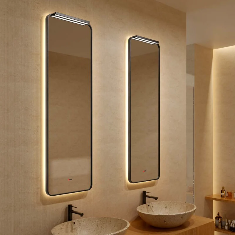 Espejo Rectangular LED con Luz en Marco y Antivaho – Palermo de Ledimex