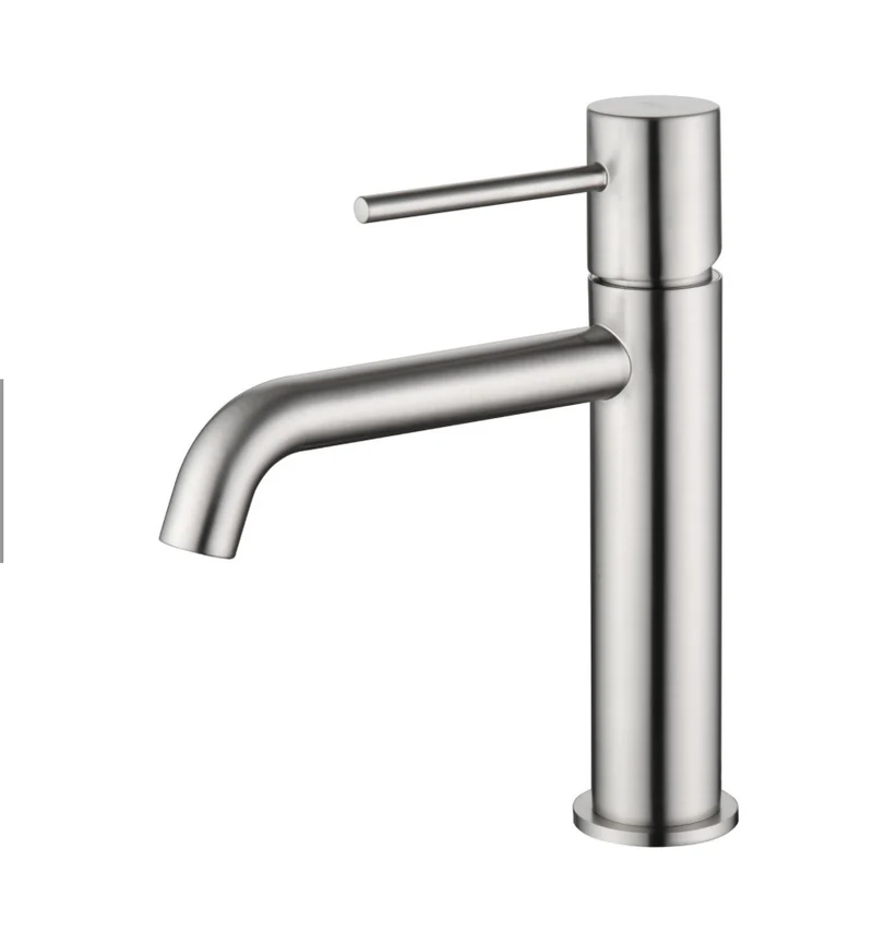 Grifería Lavabo Monomando Monza Níquel Cepillado - Imex