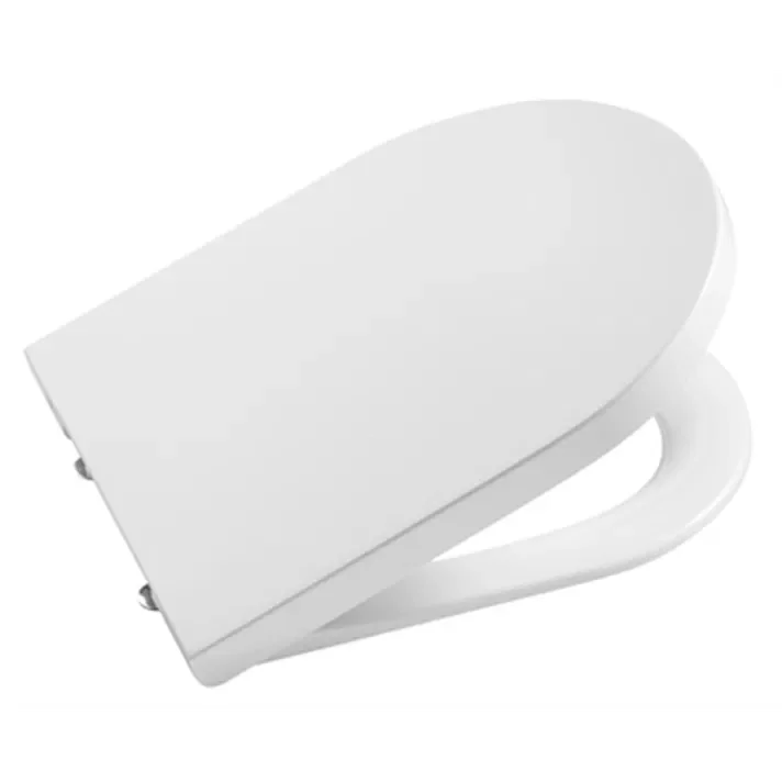 Roca Inspira Round A80152200B – Tapa WC, Cierre Amortiguado, Antibacteriana