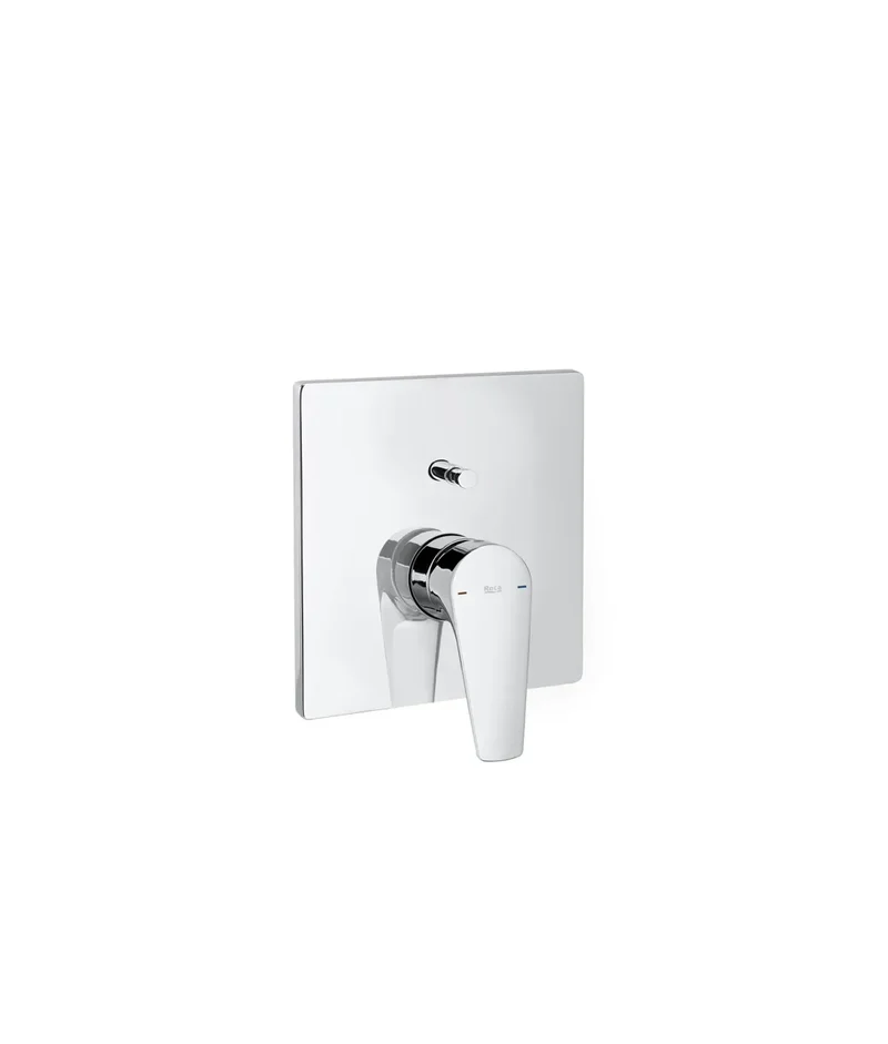 Roca Atlas A5A0B90C00 – Grifo de Bañera-Ducha, Monomando, Cromado