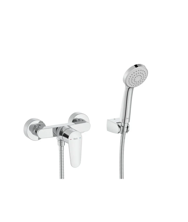 Roca Targa Victoria Plus A5A204FC00 – Grifo de Bañera-Ducha, Monomando, Cromado