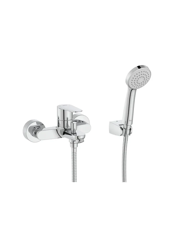 Roca Victoria Plus A5A014FC00 – Grifo de Bañera-Ducha, Monomando, Cromado