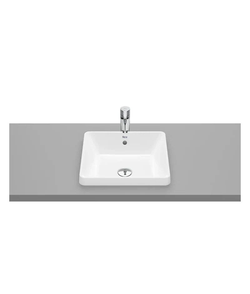 Roca The Gap A3270Y7000 – Lavabo Sobre Encimera, Blanco