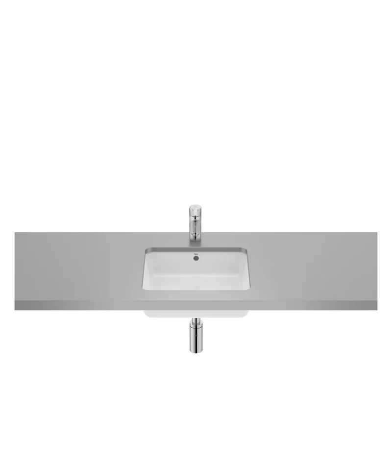 Roca The Gap A3270YE000 – Lavabo Bajo Encimera, Blanco