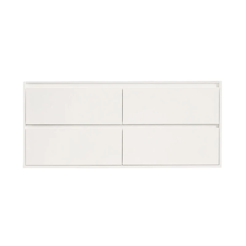 Mueble de baño blanco de madera - ANN - Blanco - 150 cm