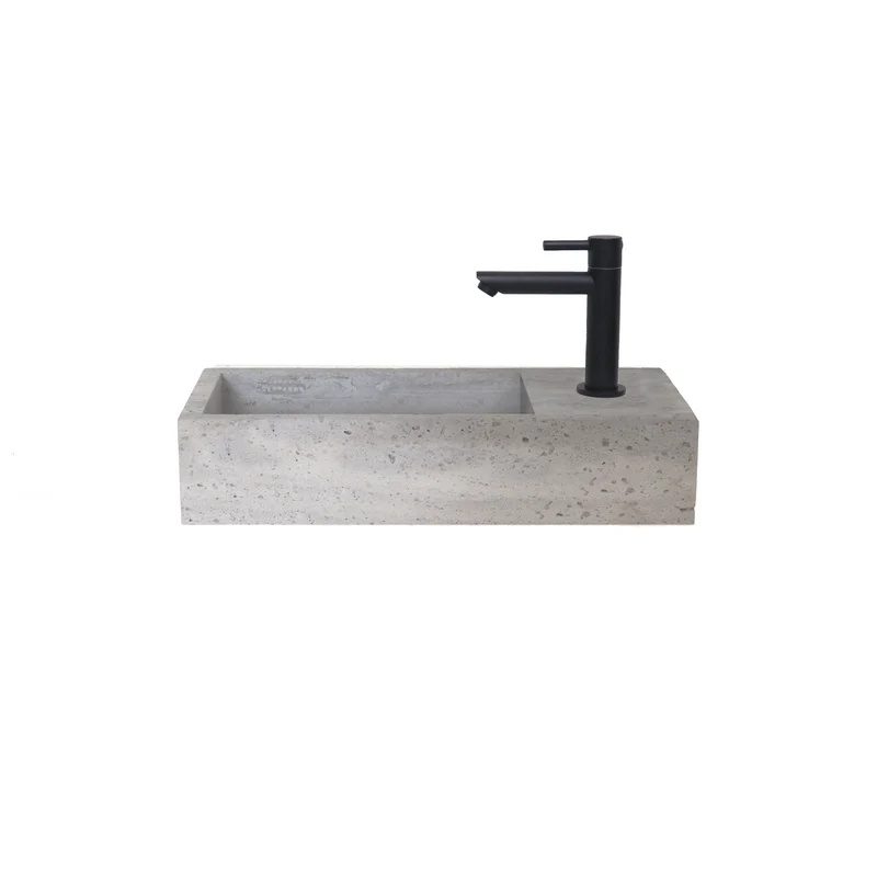 Fuente lavamanos de travertino Porto - Arenisca gris