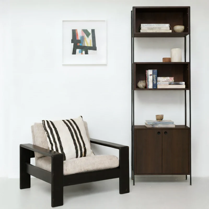 Mueble de pared - Sarzeau - Nogal - Combinación 1